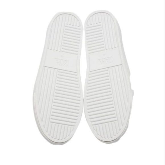 ZARA EMBOSSED LACELESS SNEAKERS SS22 WHITE | 2214/920 - Picture 6 of 6